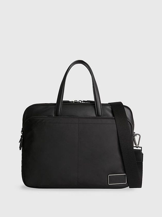 Calvin Klein USA Recycled Laptop Mens Bag Black 3075468-HN